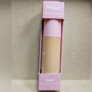 NWT PROLUX COSMETICS MATTE FOUNDATION: SAND!